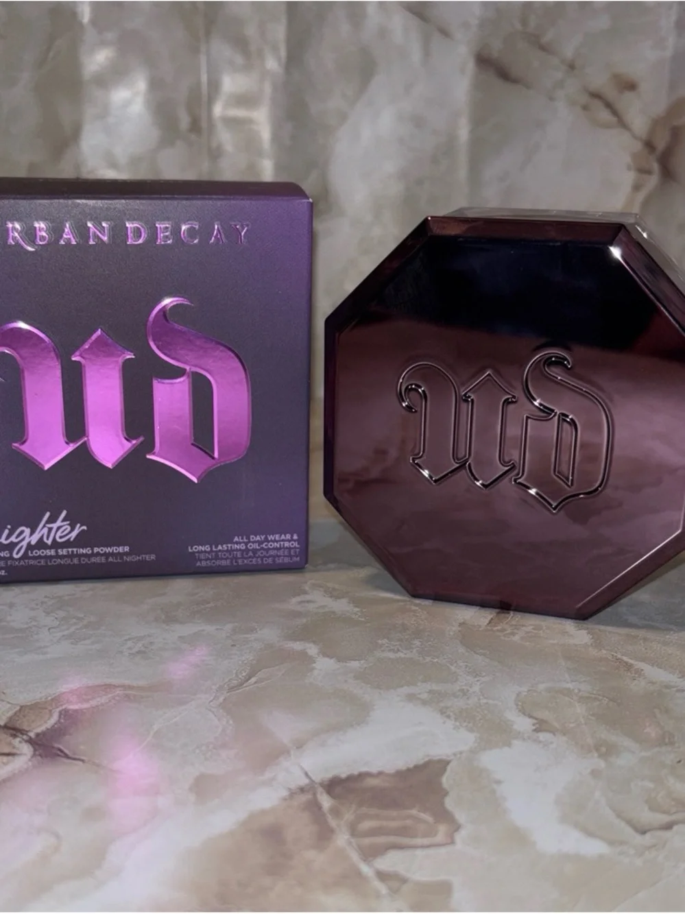 Urban Decay Metallic Plum Setting Powder Compact